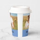 テシンプルキストミニマルの写真のクリスマスを追加       紙コップ (右)