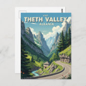 テスアルバニア旅行 ポストカード (正面/裏面)