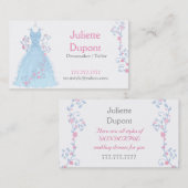 テスタイリッシューラードレスメーカー結婚サロン 名刺 (正面/裏面)