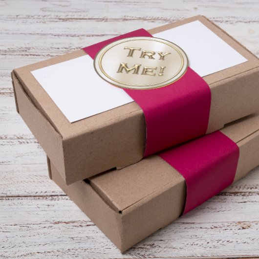 テスターのサンプルコンテナーのアイボリー金ゴールドグレーを試す ラウンドシール