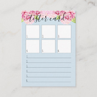 テスターカード-口紅の材料見本カード-多くのサイズ! ロイヤリティカード