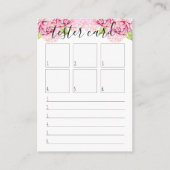 テスターカード-口紅の材料見本カード-多くのサイズ! 名刺 (正面)