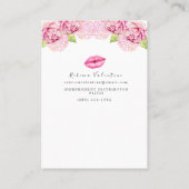 テスターカード-口紅の材料見本カード-多くのサイズ! 名刺 (裏面)