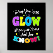 テストおもしろい日モード(先生テストアイディア) ポスター (正面)