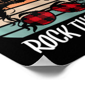 テストおもしろい日ロック試験サンセットテスト日 ポスター (角)