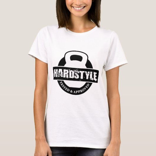 テストされる承認されるHARDSTYLE Tシャツ (正面)