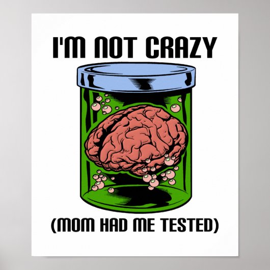 テストされ熱狂するていないポおもしろいスター ポスター (正面)