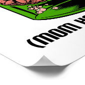 テストされ熱狂するていないポおもしろいスター ポスター (角)