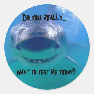 テストする ラウンドシール