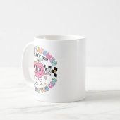 テストできる事は最高の答えられない コーヒーマグカップ (正面左)