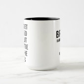 テストのベストフレンドがいないと結婚できない マグカップ (中央)