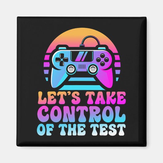 テストの制御を取得 – ゲーム愛好家テスト日 マグネット (正面)