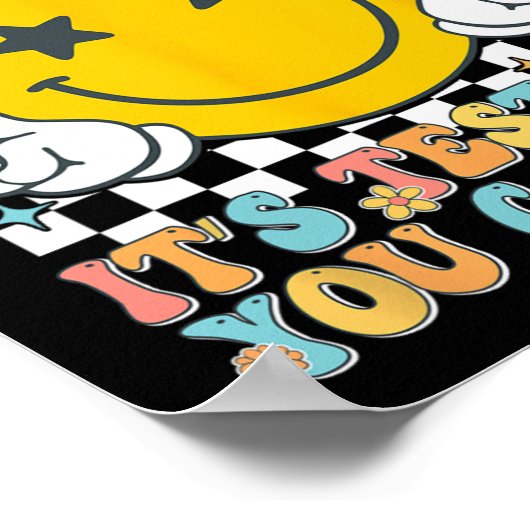 テストの日このテストの日得先生の子供 ポスター (角)