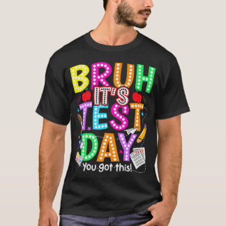 テストの日だ 成功するよ Tシャツ