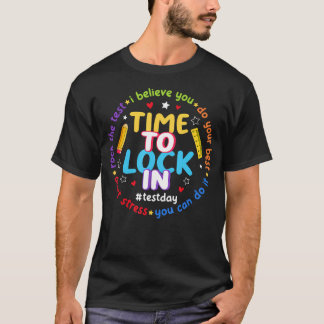 テストの日です やるしかない Tシャツ