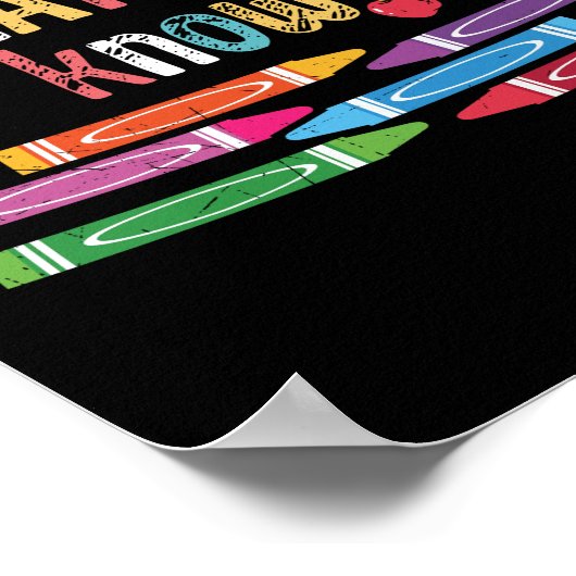 テストの日の学生に知っていることを示す ポスター (角)