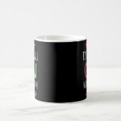 テストの日を知っていることを示すと輝く コーヒーマグカップ (中央)