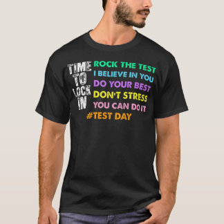 テストの日 やるぞ先生 Tシャツ