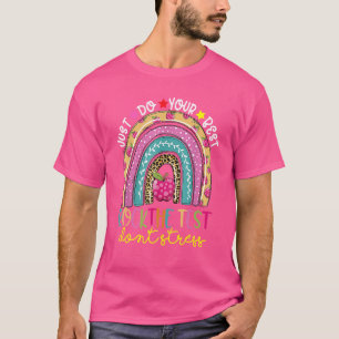 テストの日 テストを制覇せよ 先生 テストの日 虹 Tシャツ