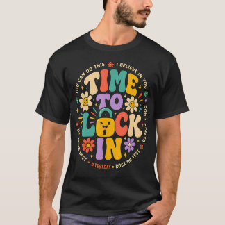 テストの日 成功する チャレンジテストの時期がやってきた Tシャツ
