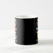 テストやる気を起こさせる日の先生得 コーヒーマグカップ (中央)