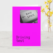 テストカードの駆動 カード (黄色い花)