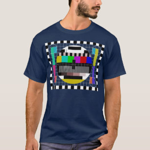 テストカードテストパターンテストイメージテレビ Tシャツ