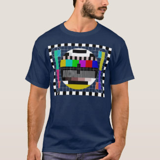 テストカードテストパターンテストイメージテレビ Tシャツ