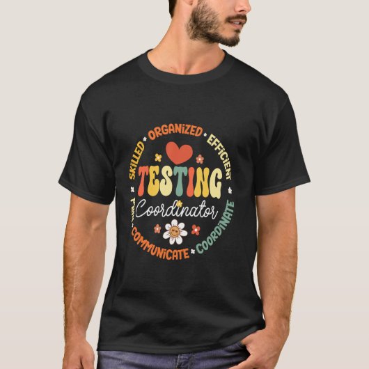 テストコーディネーター分隊の評価の週に戻る Tシャツ (正面)