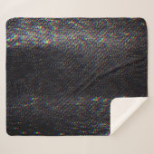 テストスクリーングリッチテクスチャの背景 シェルパブランケット (正面(横))