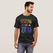テストスクワッド衣装テスト日卒業先生 Tシャツ (正面フル)