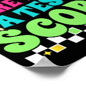 テストスコアのテスト日の先生テスト以上 ポスター (角)