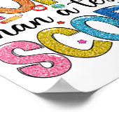 テストスコアのテスト日の段階テスト以上である ポスター (角)