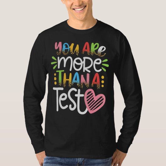 テストスコアのテストDay Leopard以上 Tシャツ (正面)