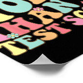 テストスコア以上のGroovy先生テスト日 ポスター (角)