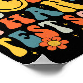 テストスコア先生のテスト日 ポスター (角)