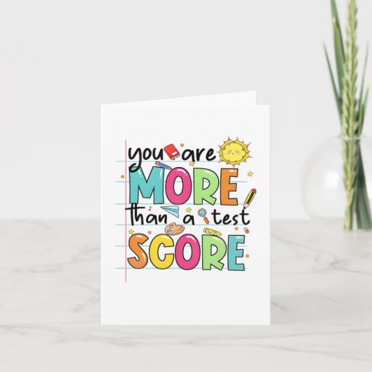 テストスコア先生テストDa以上 カード (正面)