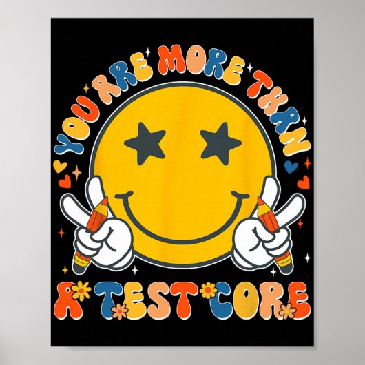 テストスコア先生テストDa以上 ポスター (正面)