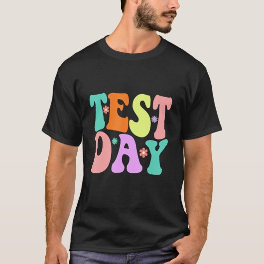 テストスコアT型先生テスト以上 Tシャツ (正面)