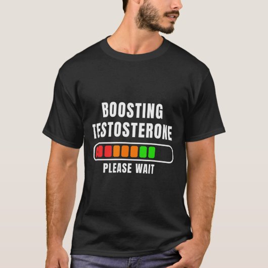 テストステロン・ブースト・ローディング Tシャツ (正面)