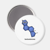 テストステロン マグネット (正面/裏面)
