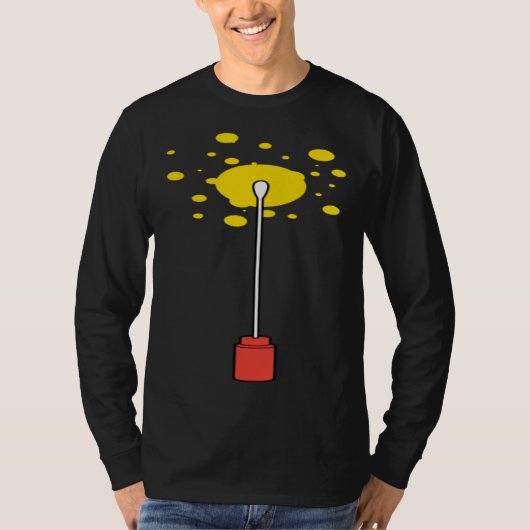 テストスワブ グラフィック Tシャツ (正面)