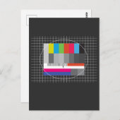 テストテレビ90のパーティー80の衣装レトロ衣装 ポストカード (正面/裏面)