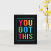 テストデイモードオン教師テストアイデア学校1 カード (黄色い花)