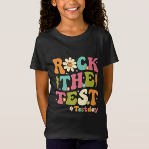 テストデイロックテストやる気を起こさせる先生あなたが行く Tシャツ