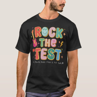 テストデイ テストをロックせよ 先生 テストの日 あなた Tシャツ