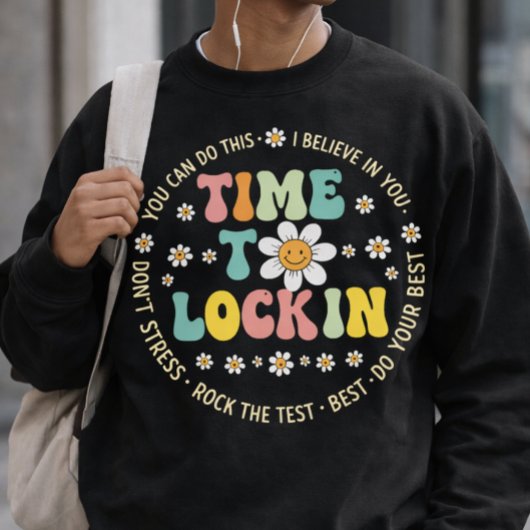 テストデー乗り切るぞ 国家試験の時期が来た ロックオン Tシャツ