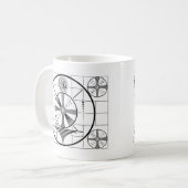 テストパターン コーヒーマグカップ (正面左)