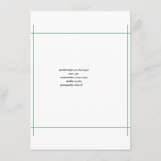 テストページ アドバイスカード (正面)