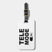 テストモードオン ラゲッジタグ (正面縦)